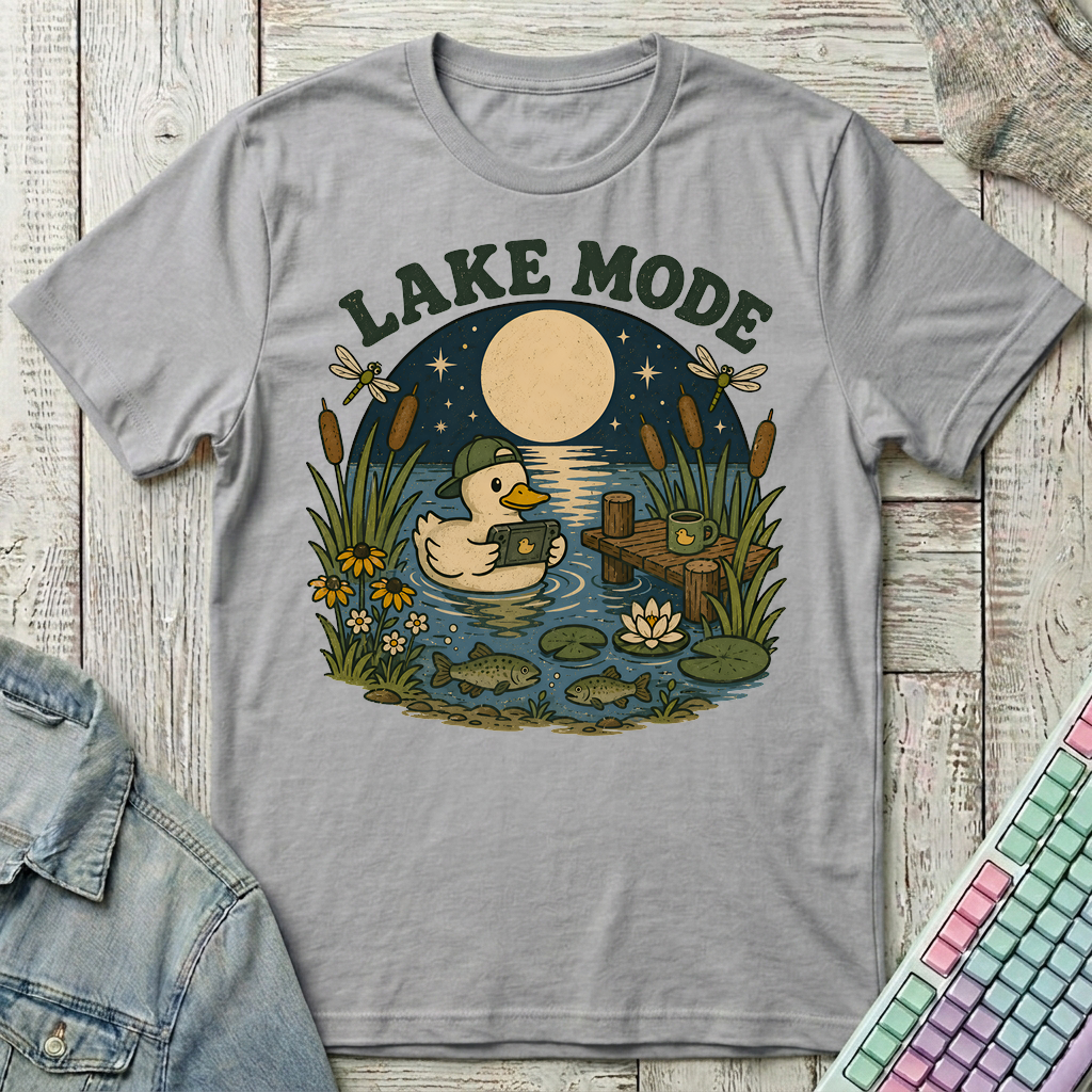 Lake Mode T-Shirt - Lake Mode_sport_grey
