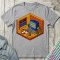 Late Night Farm Mode T-Shirt - Late Night Farm Mode_sport_grey