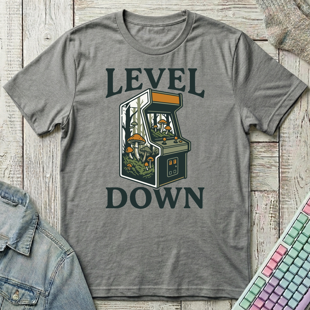 Level Down T-Shirt - Level Down_graphite_heather