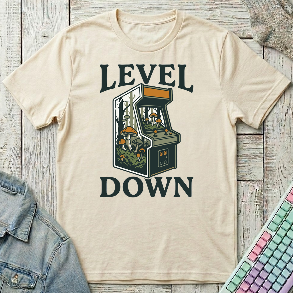 Level Down T-Shirt - Level Down_natural