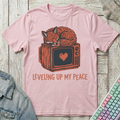 Leveling Up My Peace T-Shirt - Leveling Up My Peace_light_pink