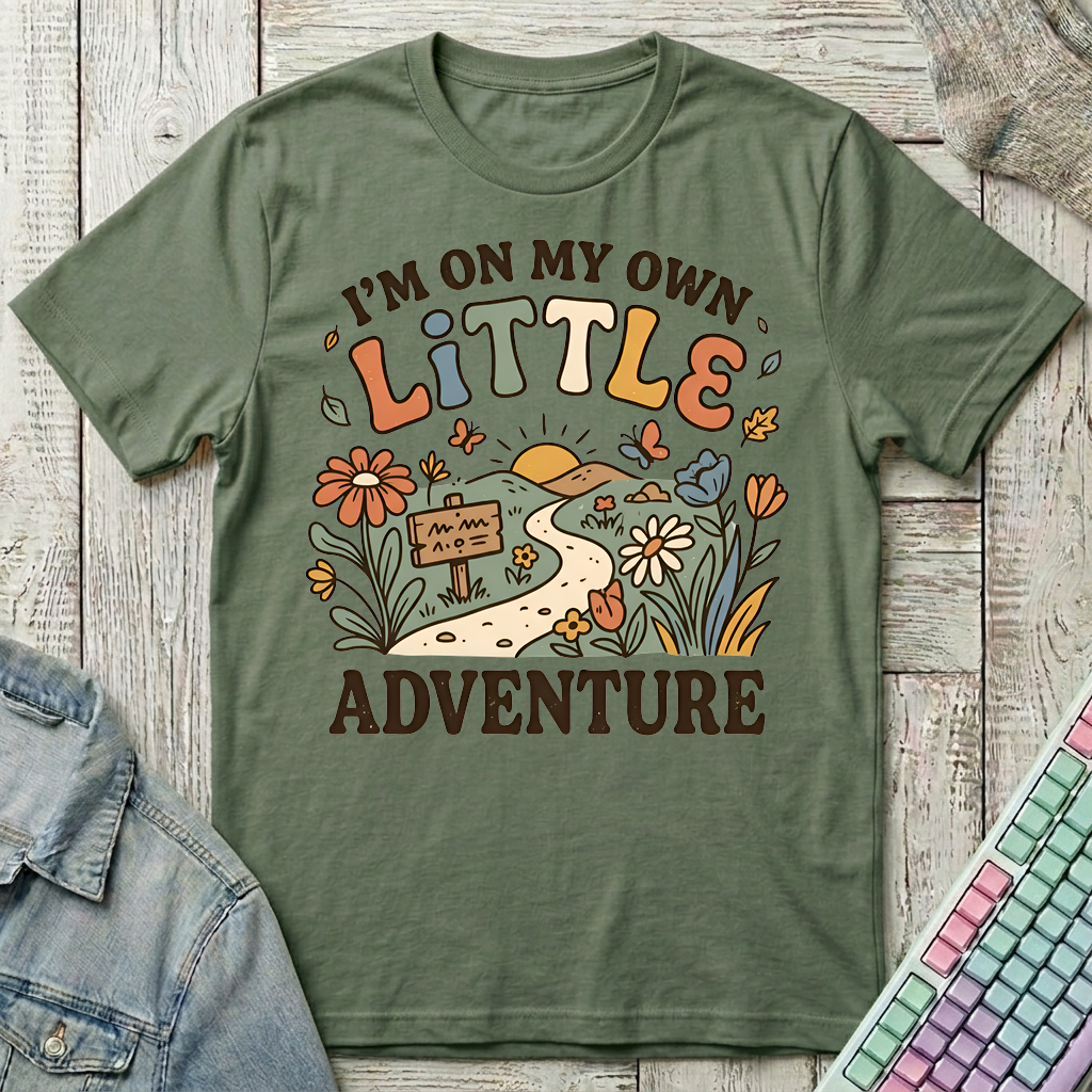 Little Adventure T-Shirt - Little Adventure_military_green