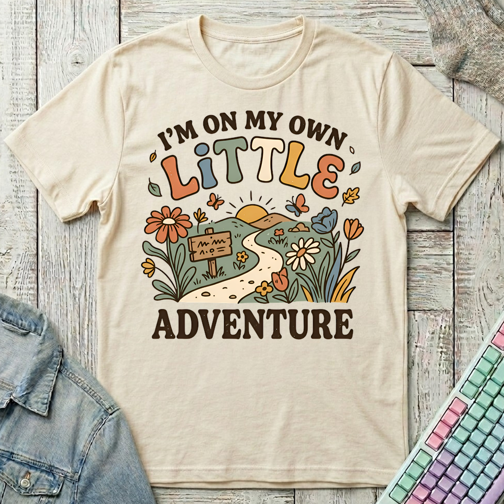 Little Adventure T-Shirt - Little Adventure_natural