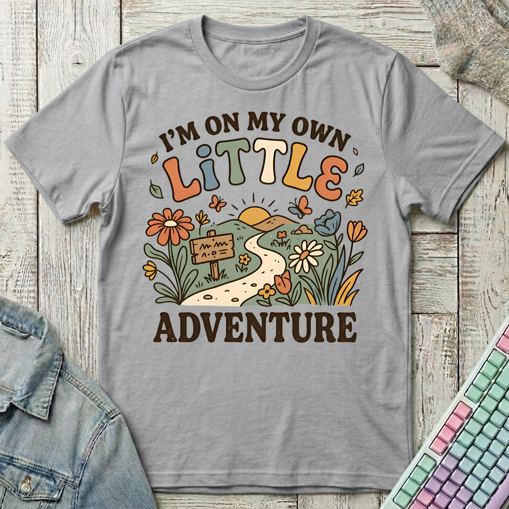 Little Adventure T-Shirt - Little Adventure_sport_grey
