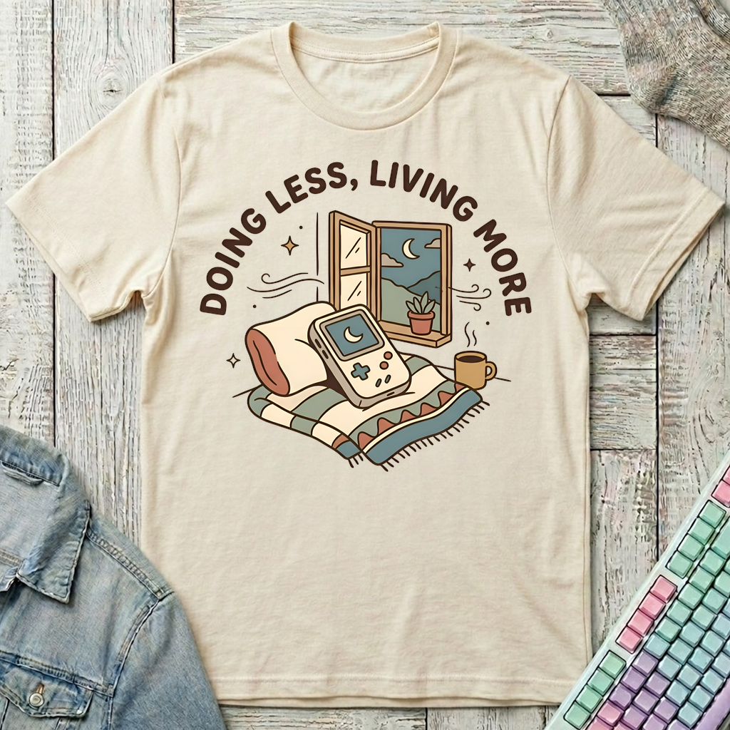 Living More T-Shirt - Living More_natural