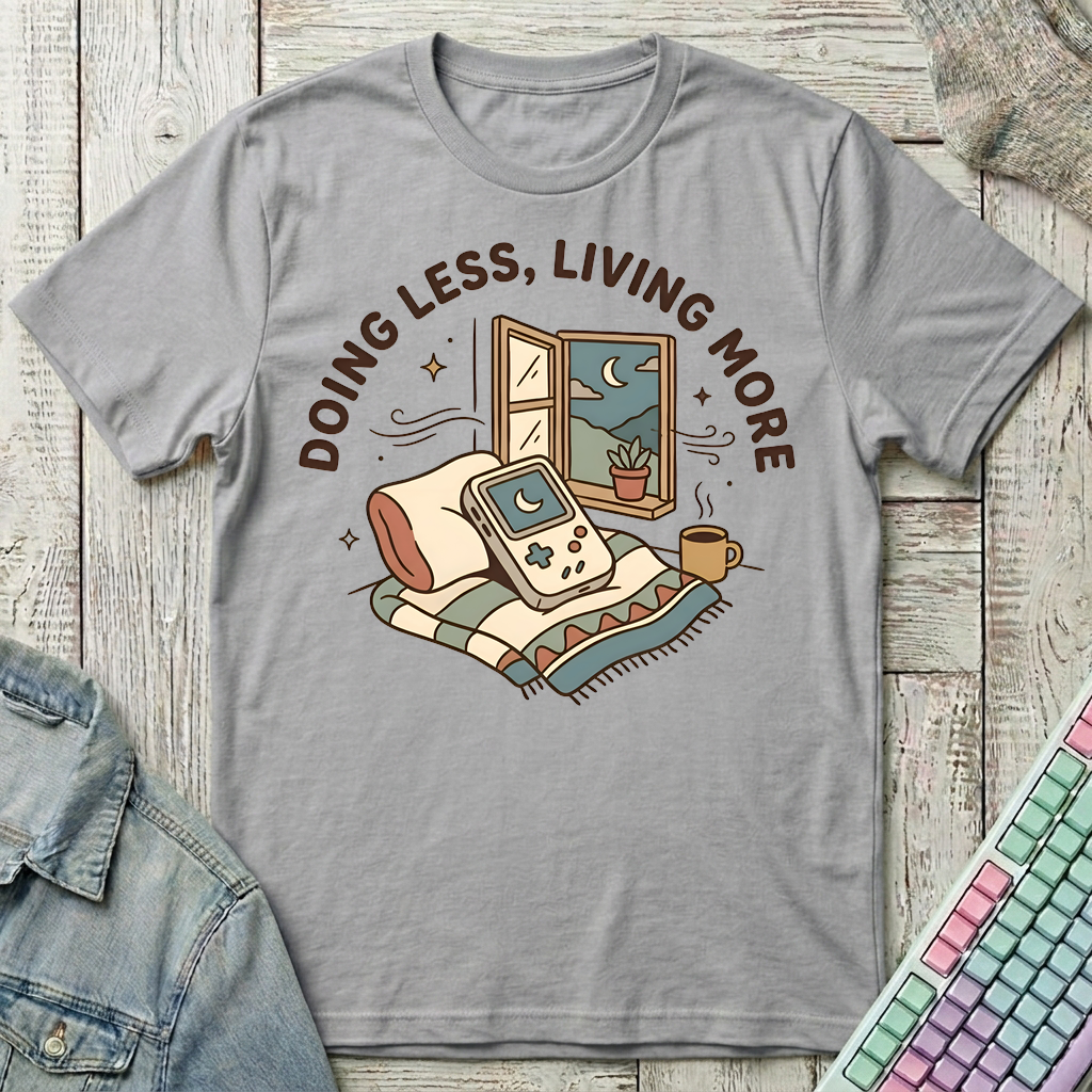 Living More T-Shirt - Living More_sport_grey