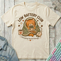 Low Battery Club T-Shirt - Low Battery Club_natural
