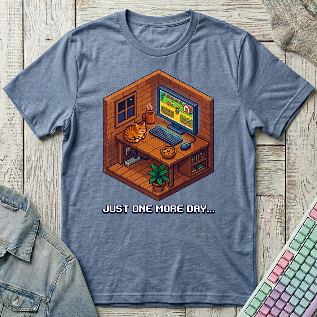 Midnight Farm Session T-Shirt - Midnight Farm Session_heather_indigo