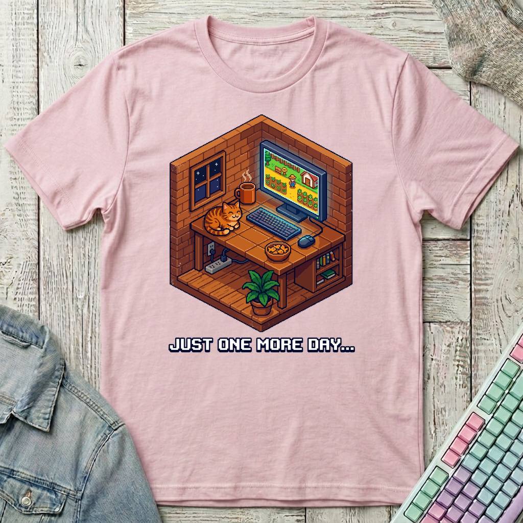 Midnight Farm Session T-Shirt - Midnight Farm Session_light_pink