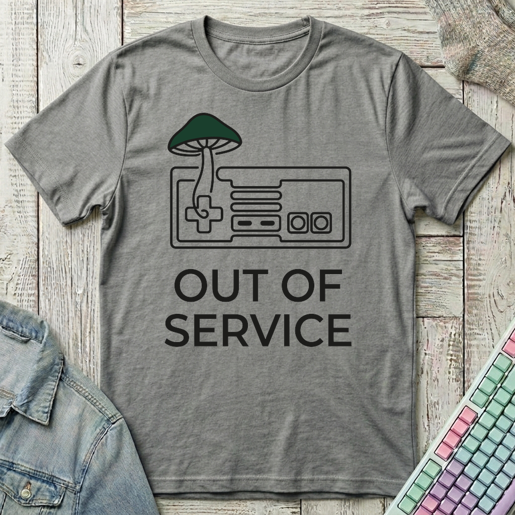 Mushroom Mode T-Shirt - Mushroom Mode_graphite_heather