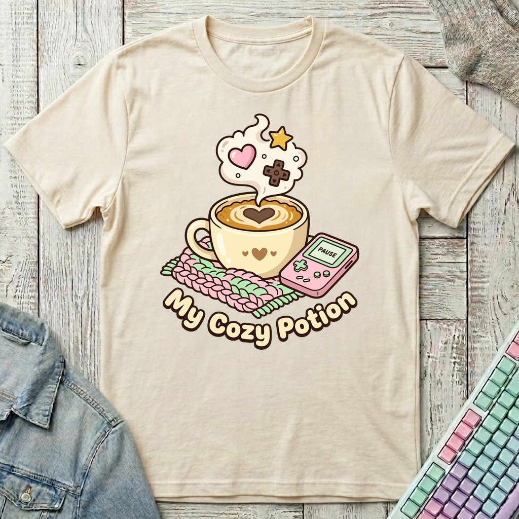 My Cozy Potion T-Shirt - My Cozy Potion_natural