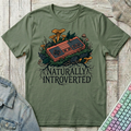 Naturally Introverted – Retro Controller T-Shirt - Naturally Introverted – Retro Controller_military_green