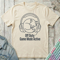 Off Duty Gamer T-Shirt - Off Duty Gamer_natural