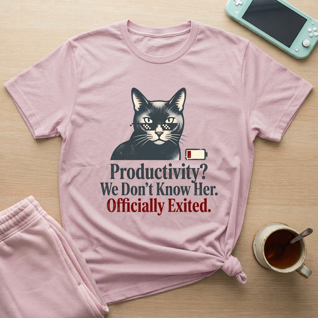 Officially Exited T-Shirt - Officially Exited_light_pink