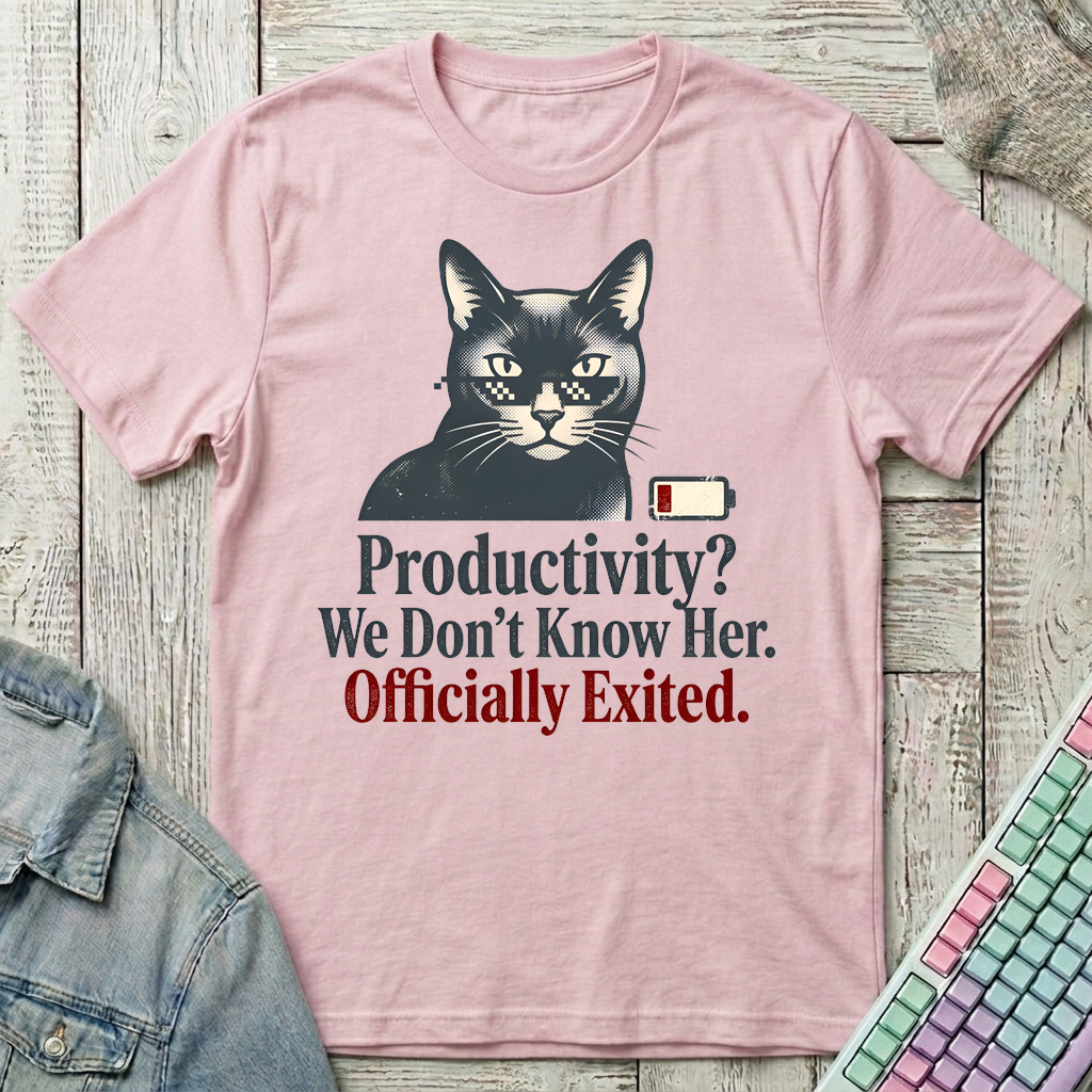 Officially Exited T-Shirt - Officially Exited_light_pink