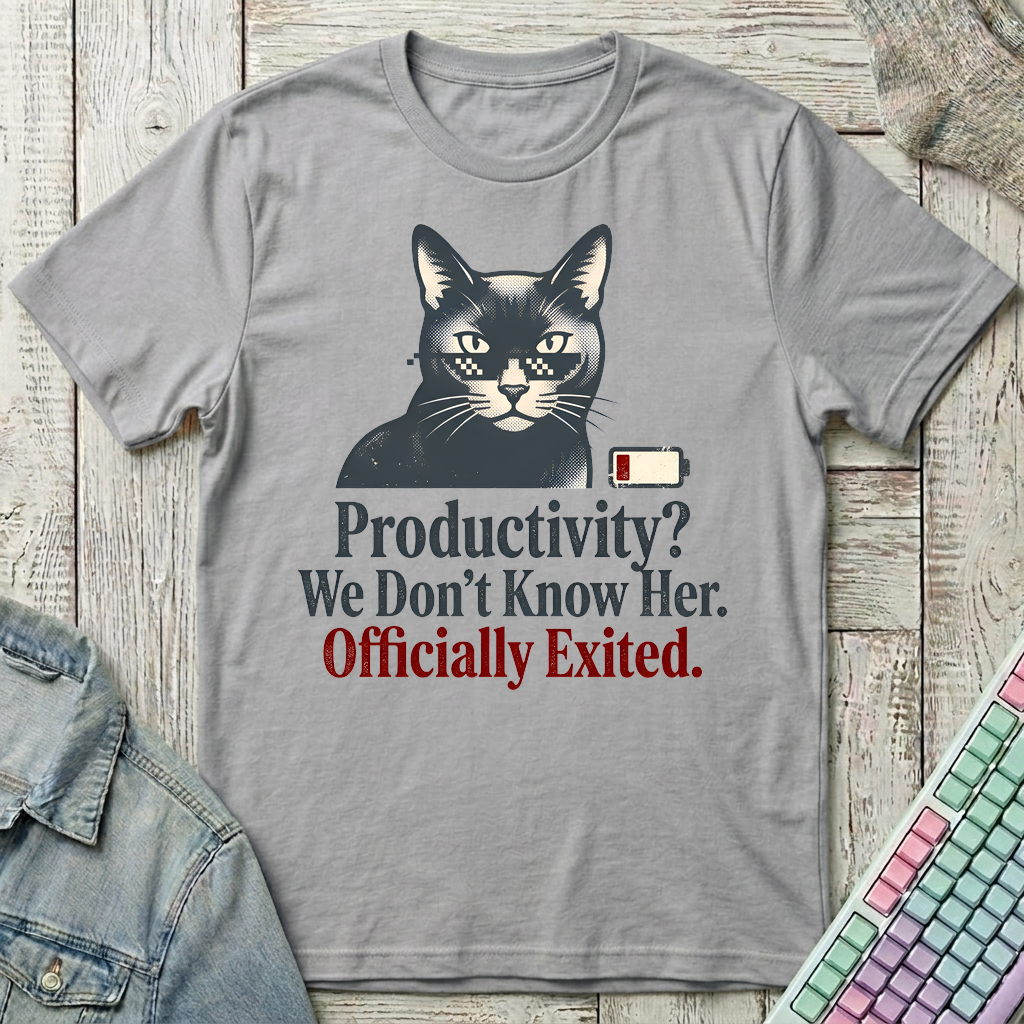 Officially Exited T-Shirt - Officially Exited_sport_grey