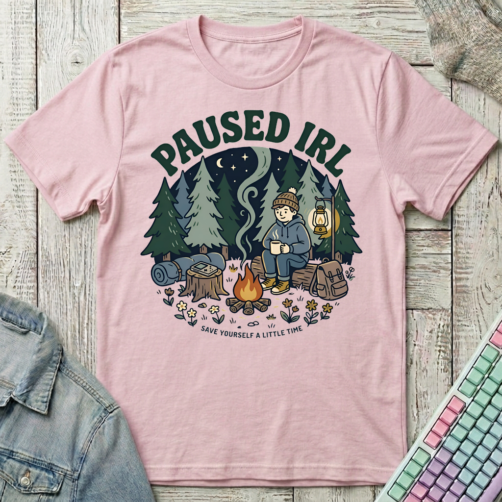 Offline Adventure T-Shirt - Offline Adventure_light_pink