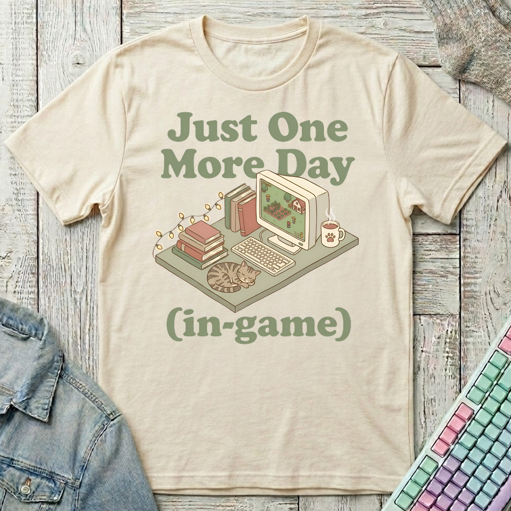 One More Day In-Game T-Shirt - One More Day In-Game_natural