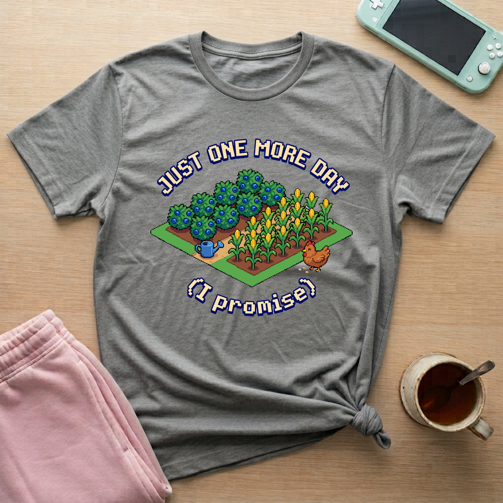 One More Harvest T-Shirt - One More Harvest_graphite_heather
