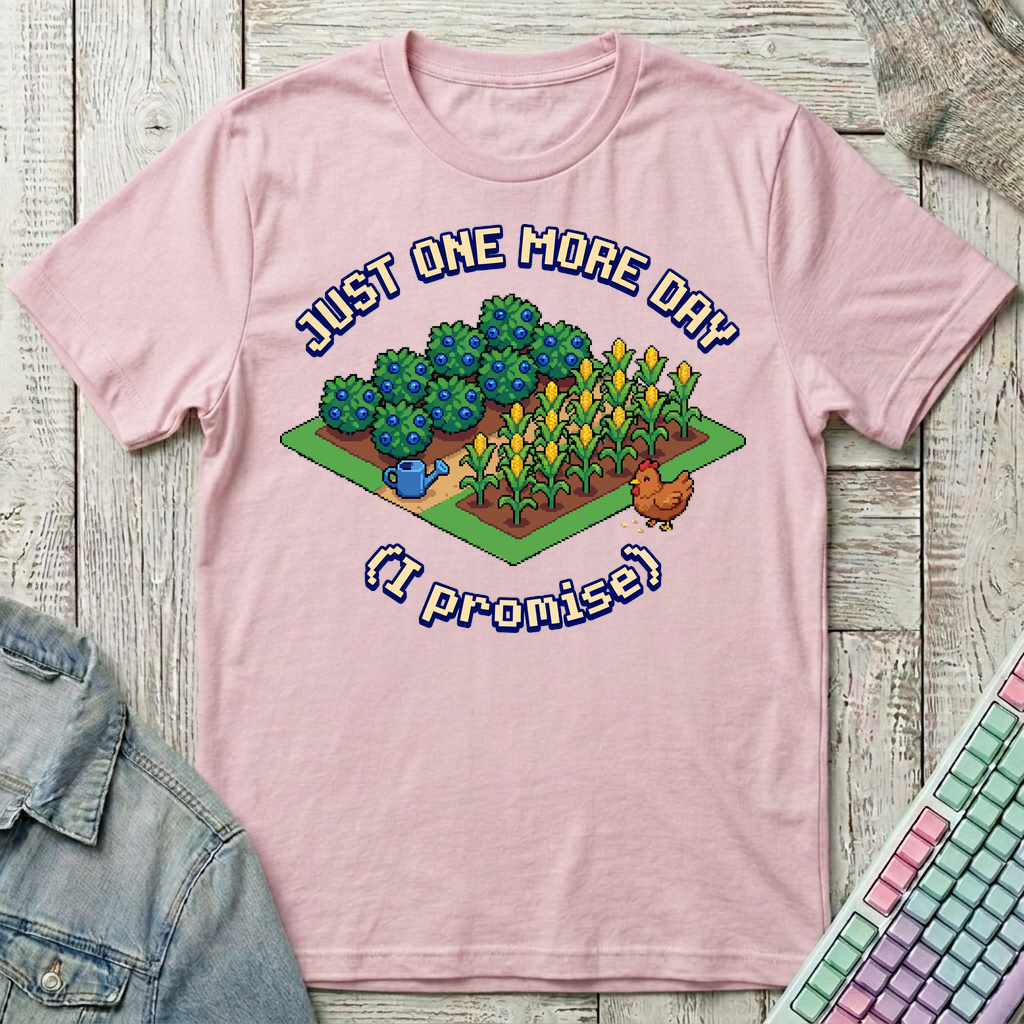 One More Harvest T-Shirt - One More Harvest_light_pink