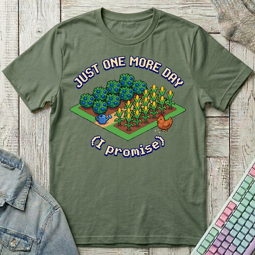 One More Harvest T-Shirt - One More Harvest_military_green