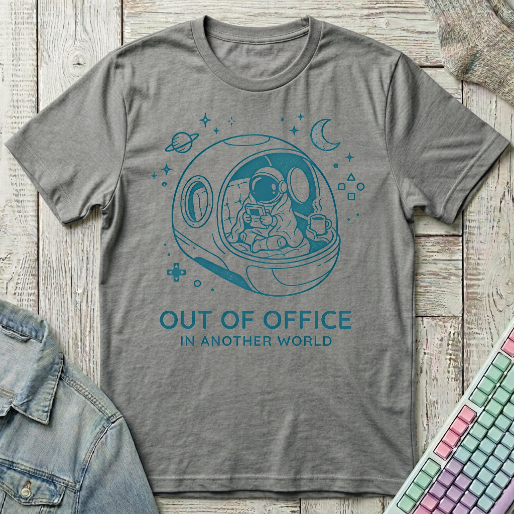 Out Of Office T-Shirt - Out Of Office_graphite_heather