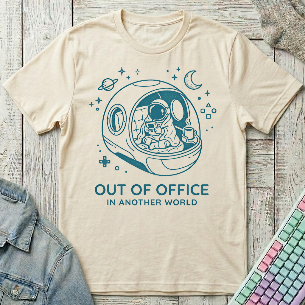 Out Of Office T-Shirt - Out Of Office_natural