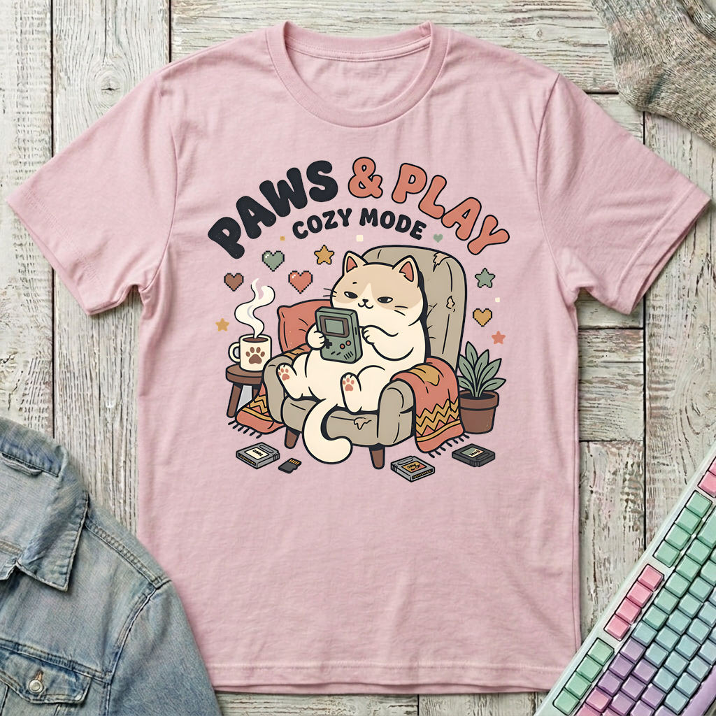 Paws & Play T-Shirt - Paws & Play_light_pink