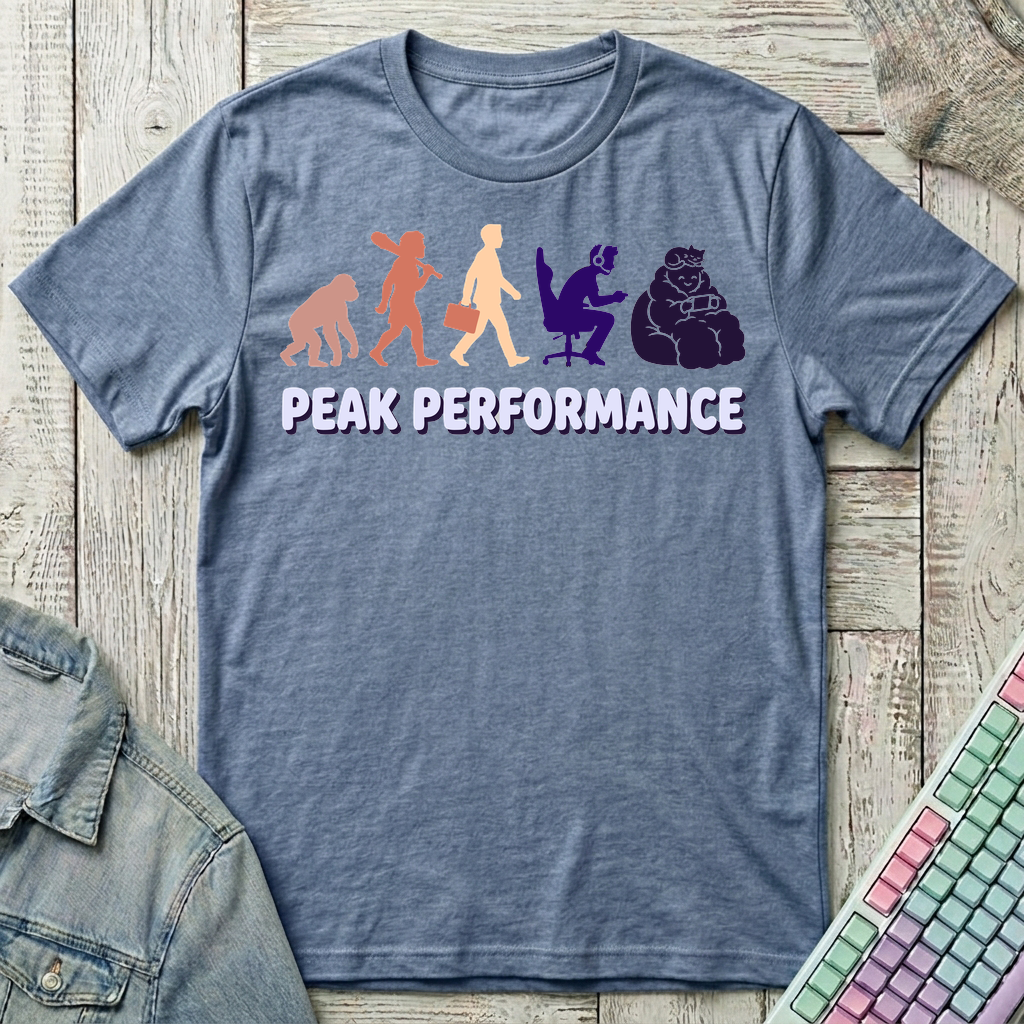 Peak Performance T-Shirt - Peak Performance_heather_indigo