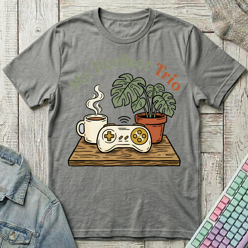 Perfect Trio T-Shirt - Perfect Trio_graphite_heather