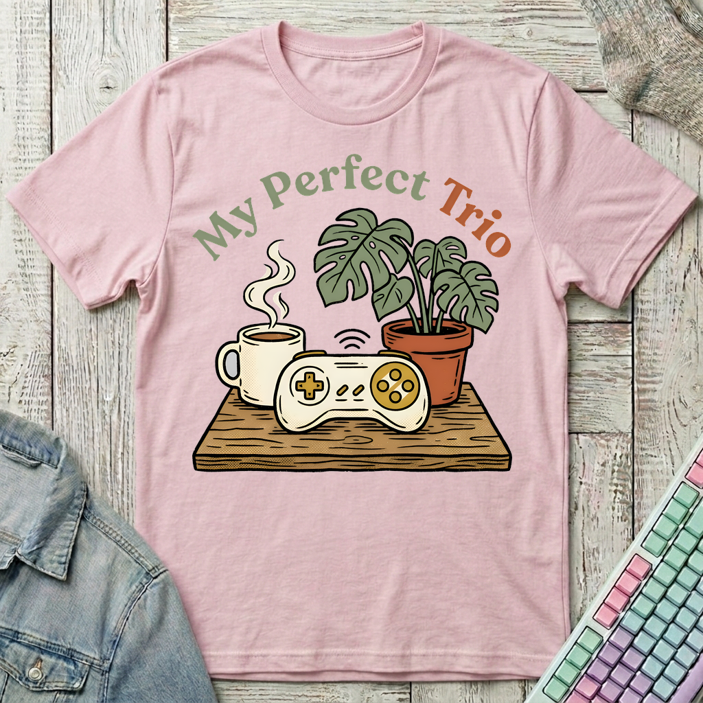 Perfect Trio T-Shirt - Perfect Trio_light_pink