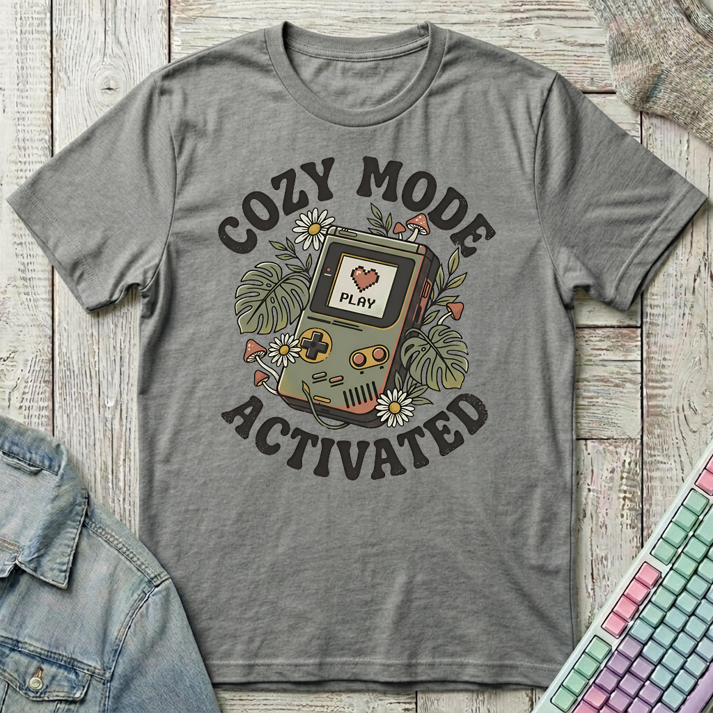Pixel Garden T-Shirt - Pixel Garden_graphite_heather