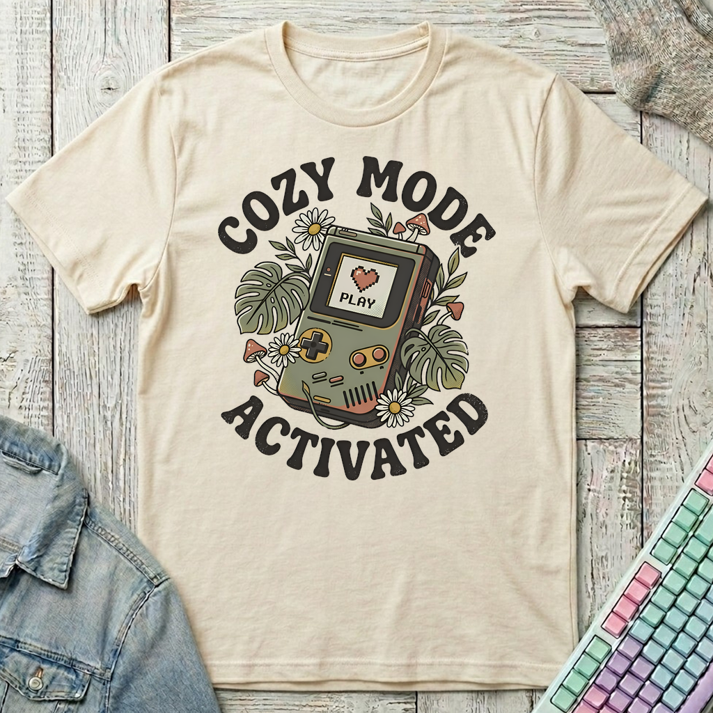 Pixel Garden T-Shirt - Pixel Garden_natural