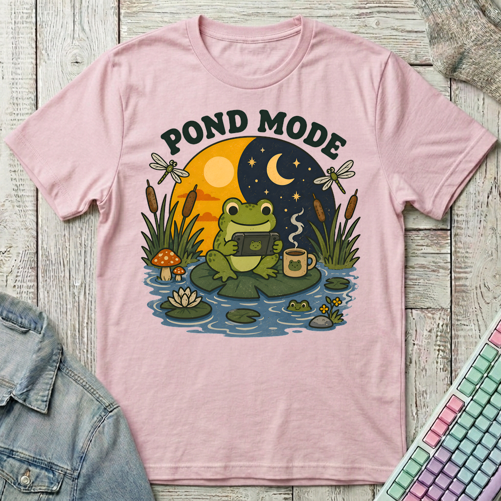 Pond Mode T-Shirt - Pond Mode_light_pink