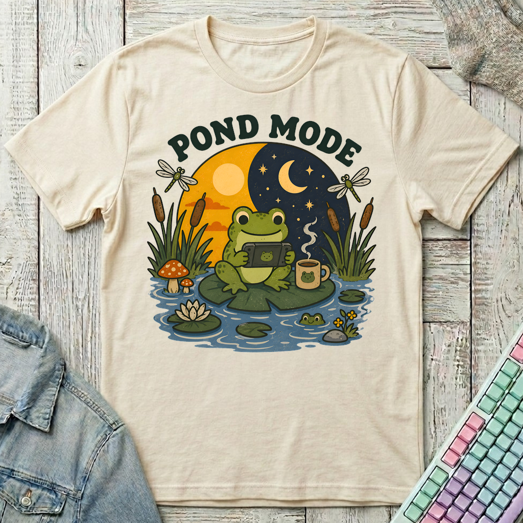 Pond Mode T-Shirt - Pond Mode_natural