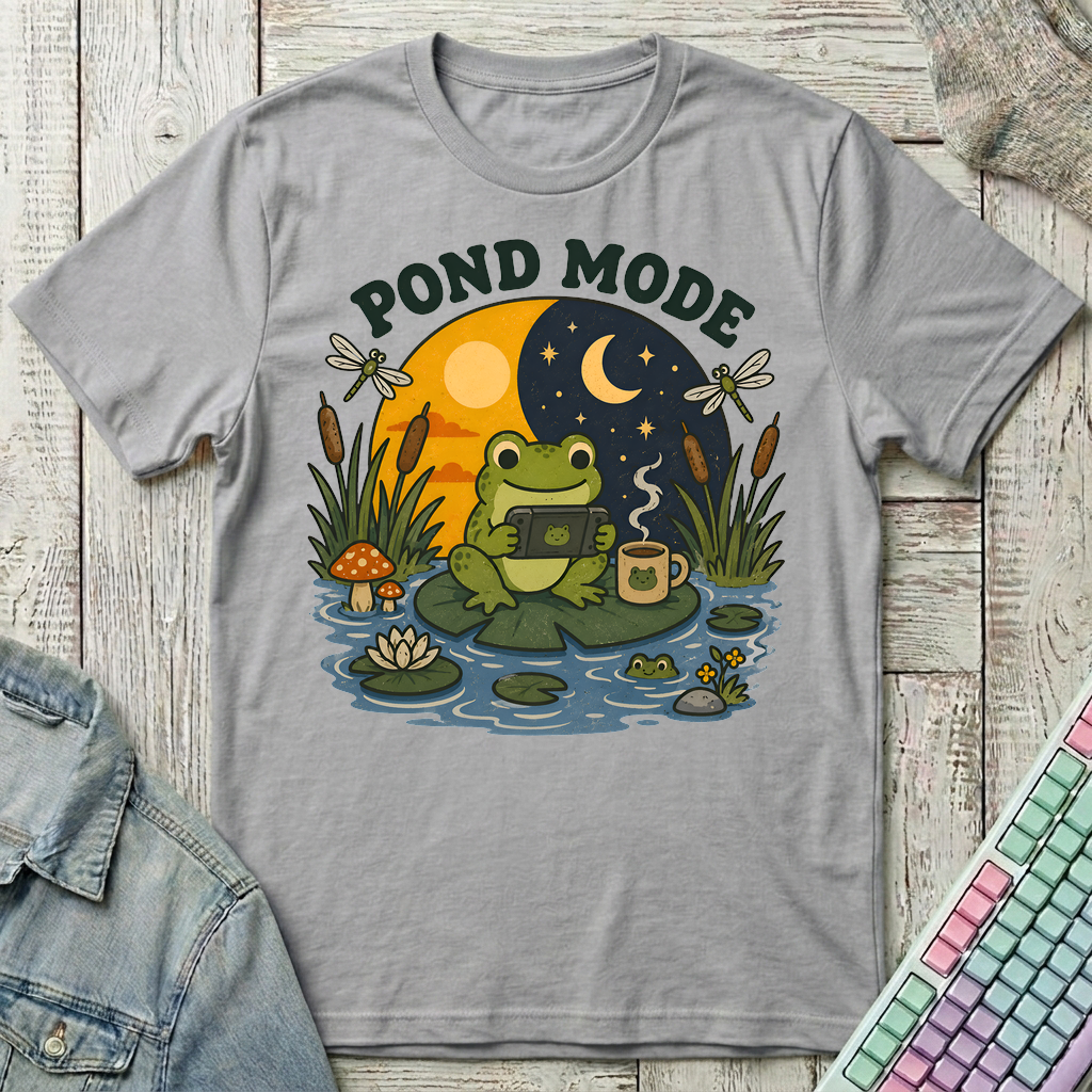 Pond Mode T-Shirt - Pond Mode_sport_grey