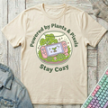 Powered By Plants & Pixels T-Shirt - Powered By Plants & Pixels_natural