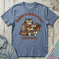 Powered by Pixels T-Shirt - Powered by Pixels_heather_indigo