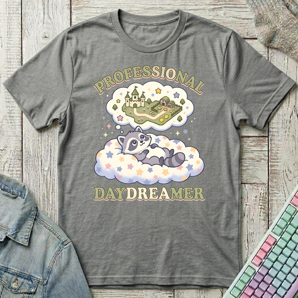 Professional Day Dreamer T-Shirt - Professional Day Dreamer_graphite_heather