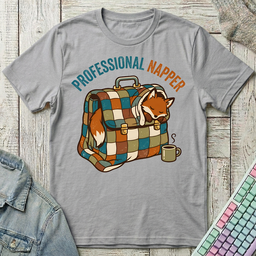 Professional Napper T-Shirt - Professional Napper_sport_grey