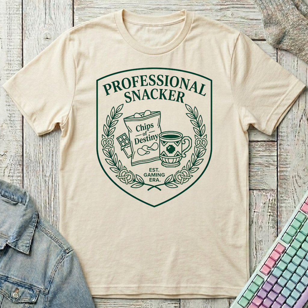 Professional Snacker T-Shirt - Professional Snacker_natural
