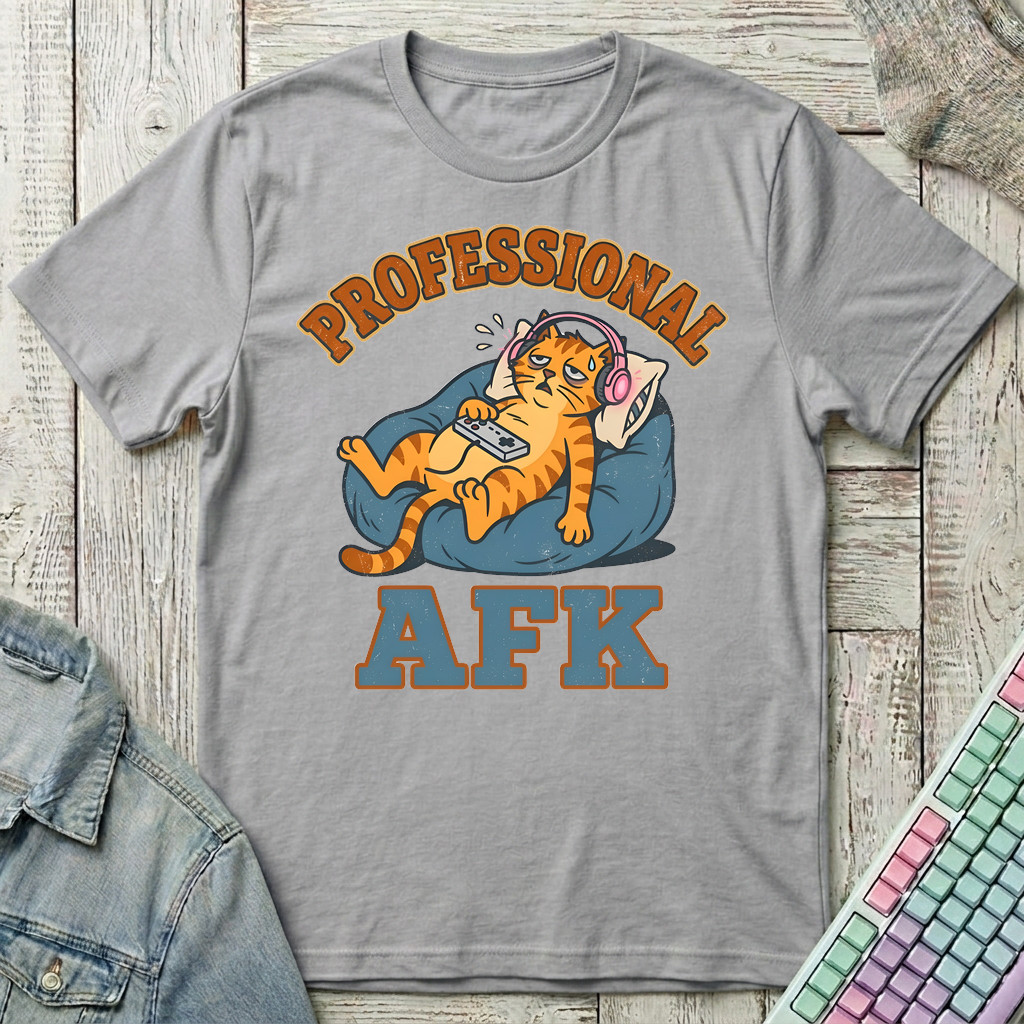 Proffessional AFK T-Shirt - Proffessional AFK_sport_grey