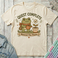 Quest Complete Frog T-Shirt - Quest Complete Frog_natural