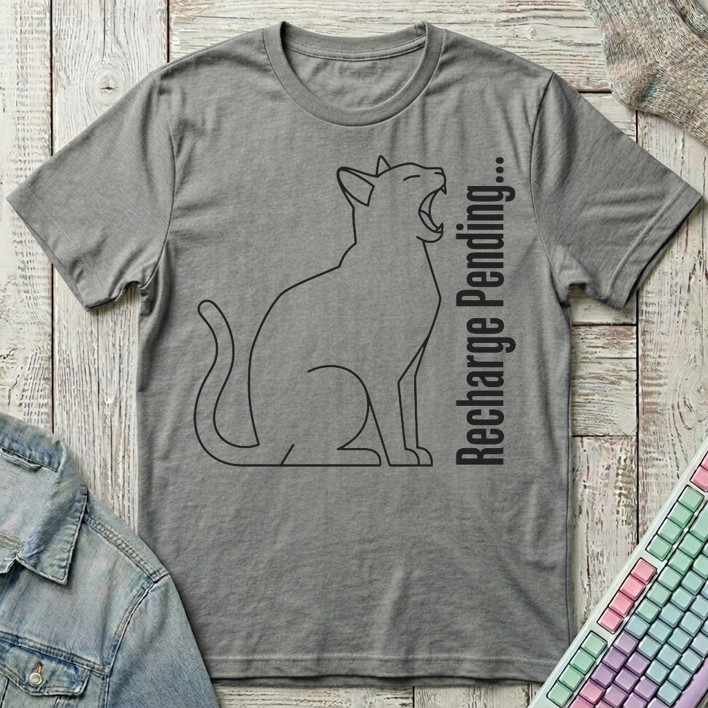 Recharge Pending T-Shirt - Recharge Pending_graphite_heather