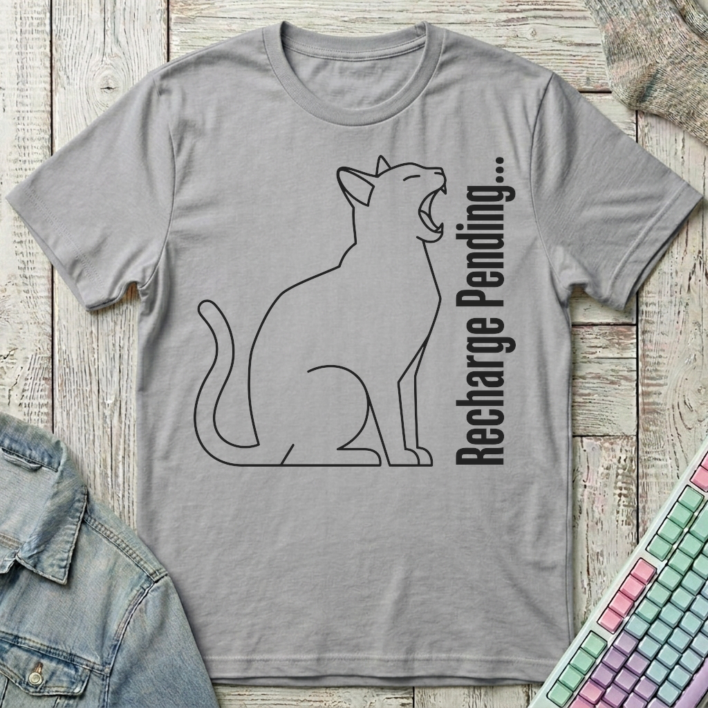 Recharge Pending T-Shirt - Recharge Pending_sport_grey