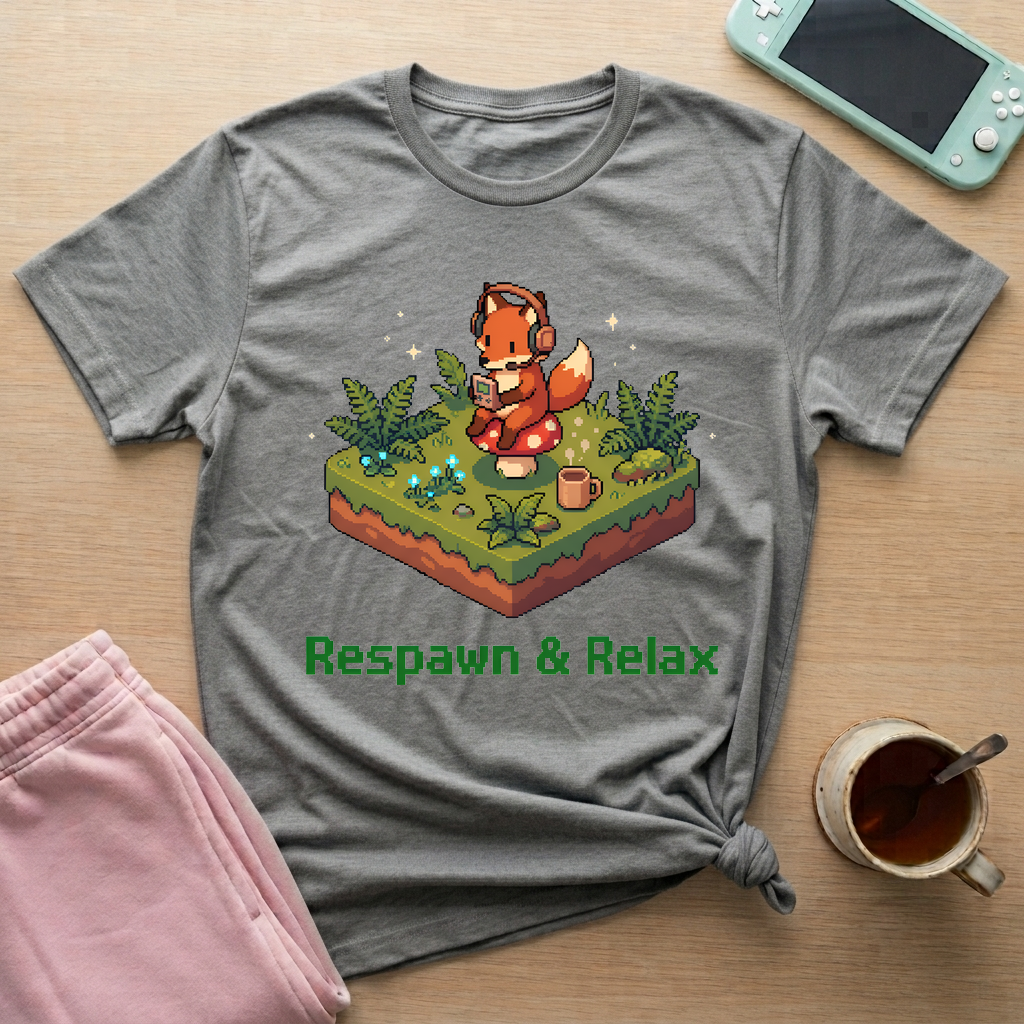 Respawn Meadow T-Shirt - Respawn Meadow_graphite_heather