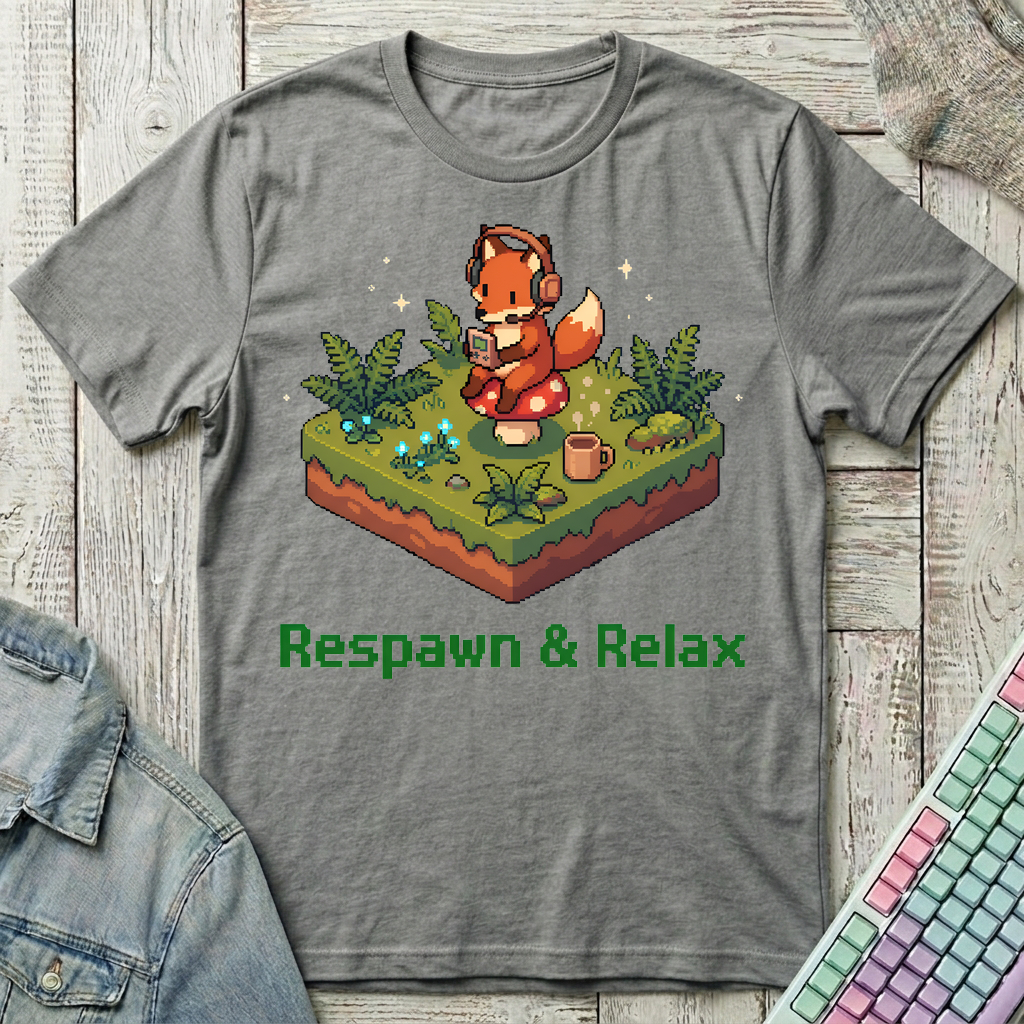 Respawn Meadow T-Shirt - Respawn Meadow_graphite_heather
