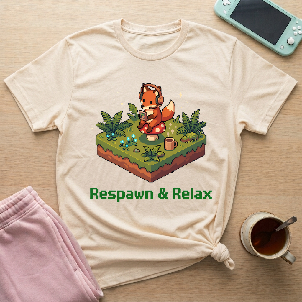 Respawn Meadow T-Shirt - Respawn Meadow_natural
