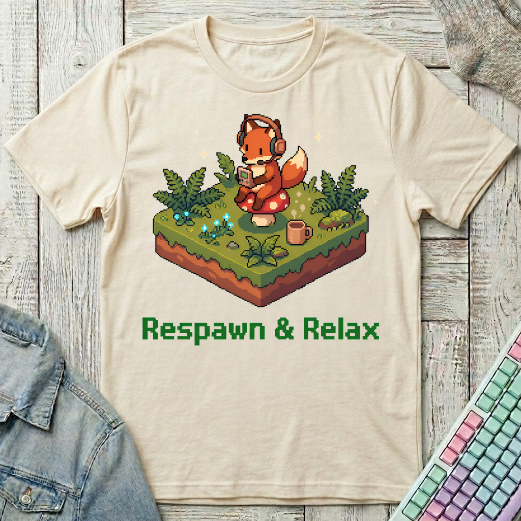 Respawn Meadow T-Shirt - Respawn Meadow_natural