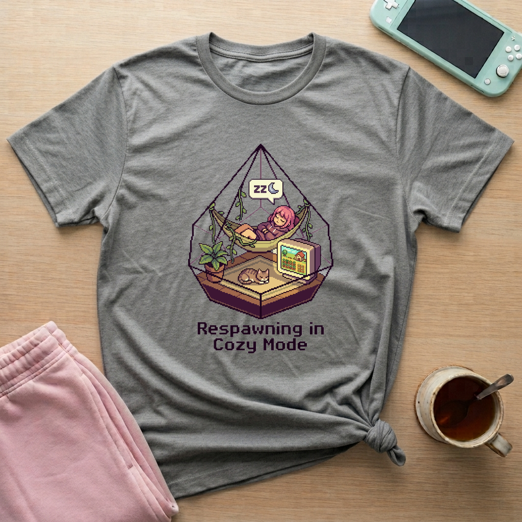 Respawn Sanctuary T-Shirt - Respawn Sanctuary_graphite_heather